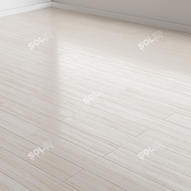 Versatile Oak Flooring 5 Installation Styles 3D model image 5