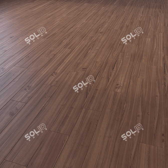 Laminat Wood Flooring 3D Model 3D model image 3