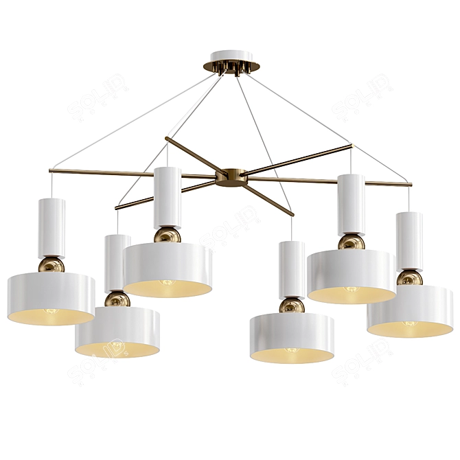 Maytoni Void Chandelier: Modern Elegance 3D model image 1