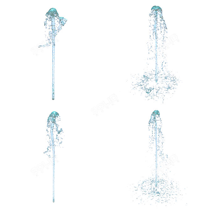 20 Fountain Collection, 3D Models 3D model image 12