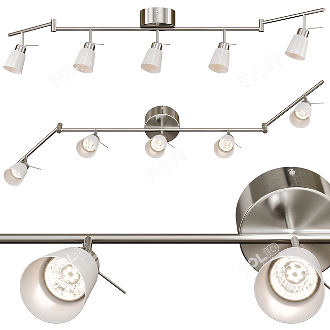 Rotatable Ceiling Light TIDIG Ikea 3D model image 1