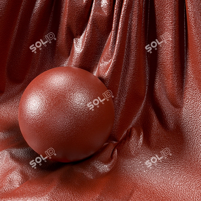 Infinite Leather Textures Pack 3D model image 6