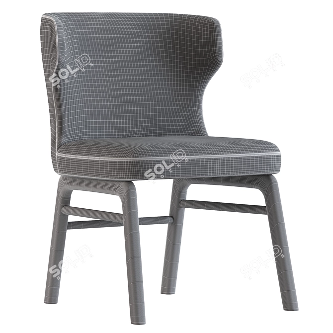Modern Vesta Chair by Flexform 3D model image 4
