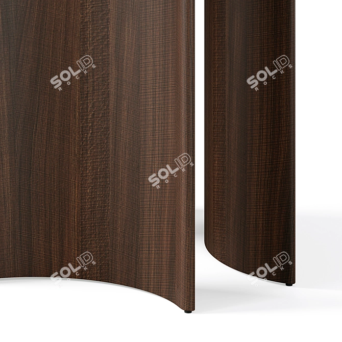 Modern Dining Set: Marnay Table & Ami Chair 3D model image 5