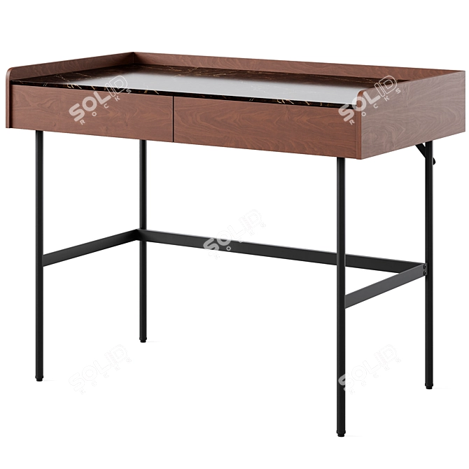 Cosmo Semias Writing Desk 3D model image 1