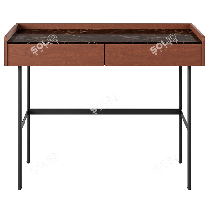 Cosmo Semias Writing Desk 3D model image 2