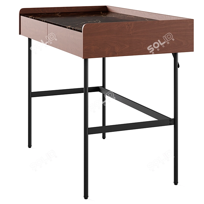 Cosmo Semias Writing Desk 3D model image 3