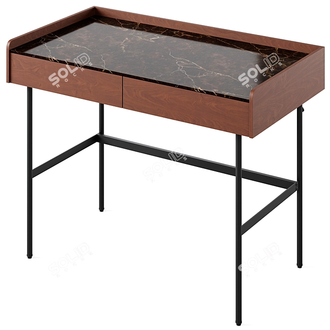 Cosmo Semias Writing Desk 3D model image 4