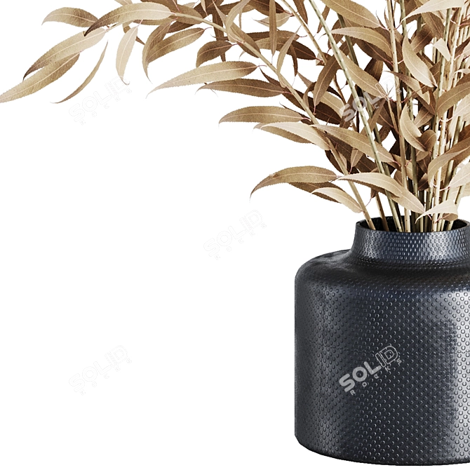 Modern Bouquet Vase Set4 3D model image 2