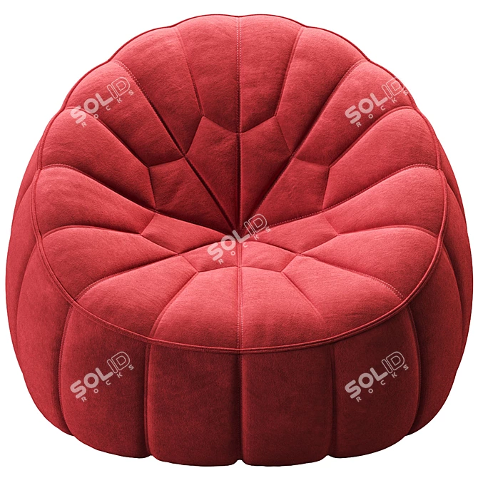 Complete Element Ottoman Armchair 3D model image 6