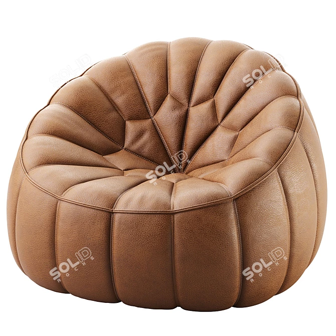 Complete Element Ottoman Armchair 3D model image 9