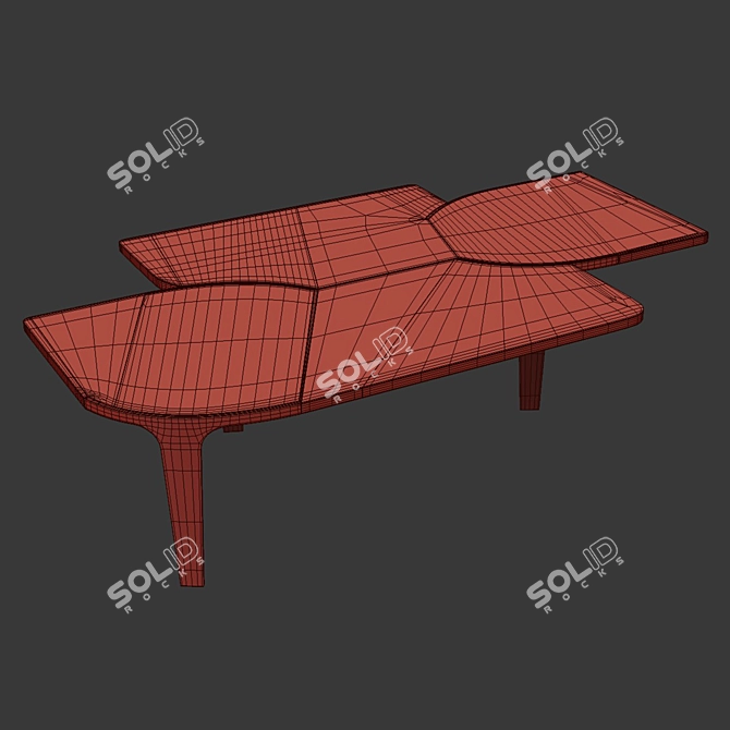 Luxury Soul Coffee Side Tables 3D model image 7