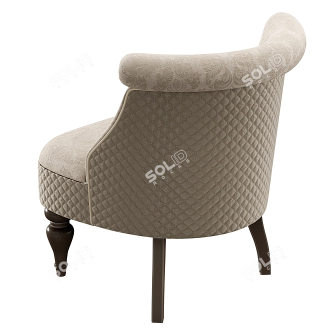 Basho Konyshev Chair TurboSmooth Model 3D model image 5