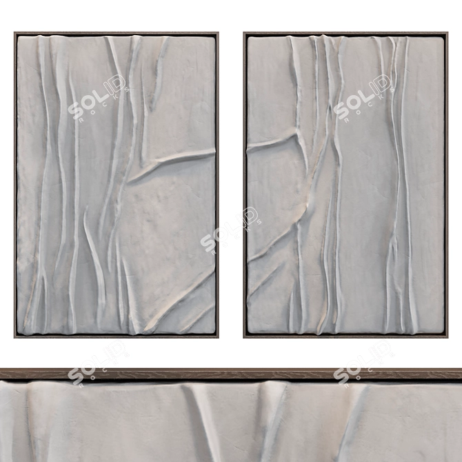  4K High Detail Bas-Relief Art 3D model image 1