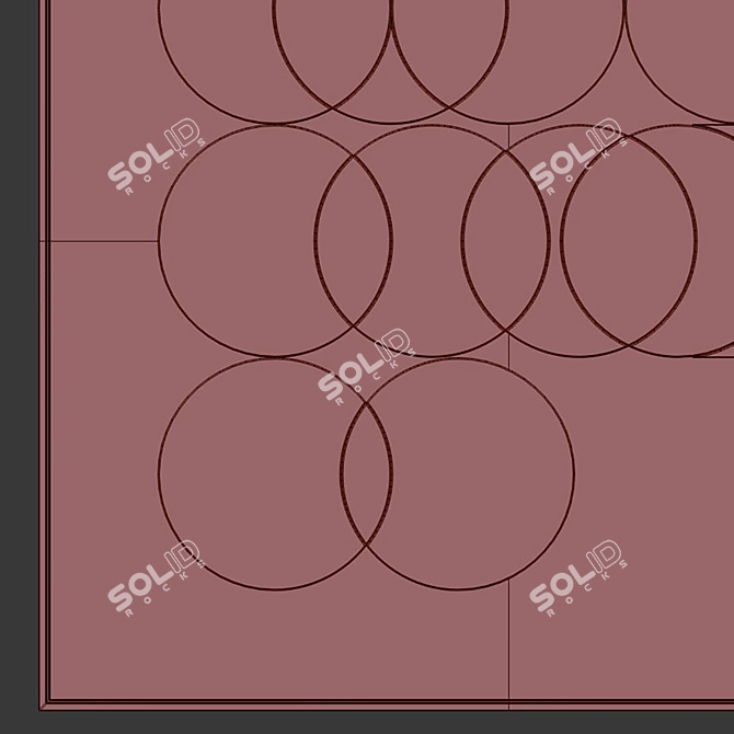 Textured Modern Art Set #79 3D model image 6