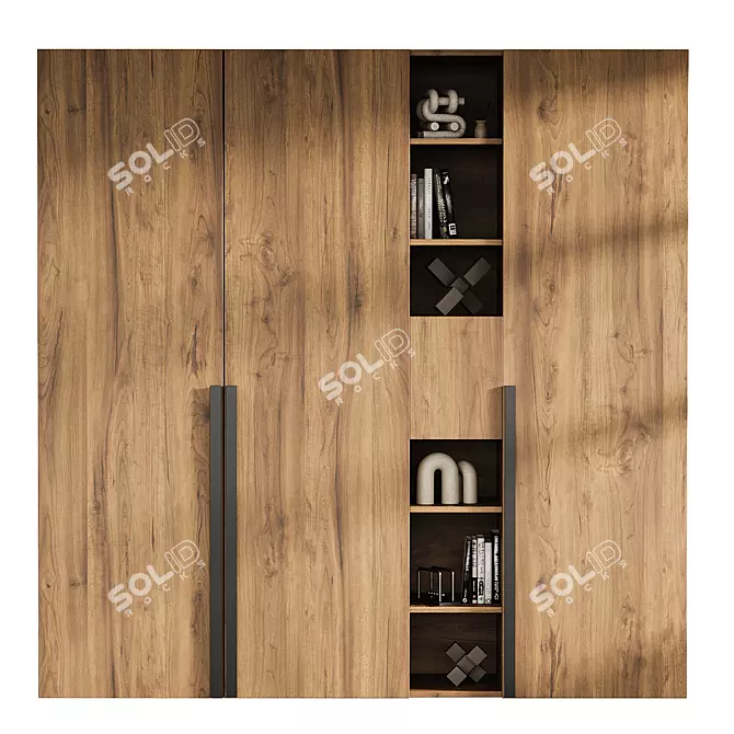 Modern Model Wardrobe 003 by Corona 3D model image 2