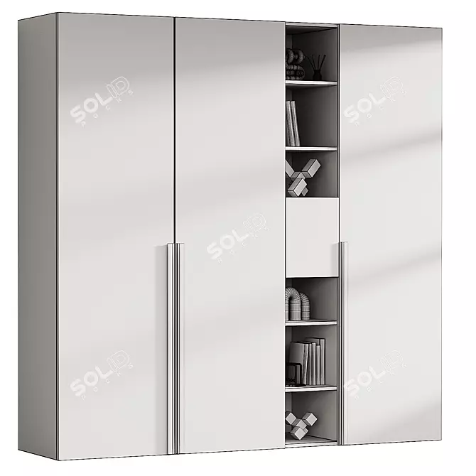 Modern Model Wardrobe 003 by Corona 3D model image 3