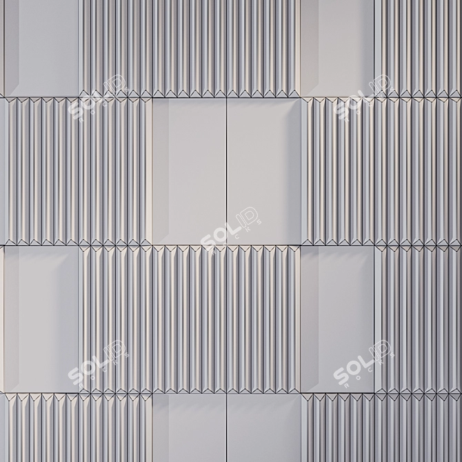 Smooth Mineral Panel: Textures Included 3D model image 4