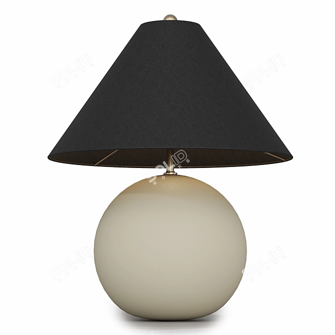 Table Lamp Tess by Louvre Home 3D model image 3