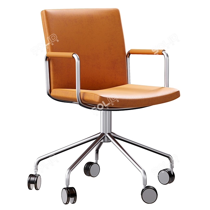 Sleek 2015 Modern Office Chair 3D model image 1