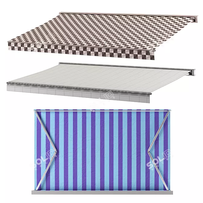 Shade Easy Setup Awning Kit 3D model image 6