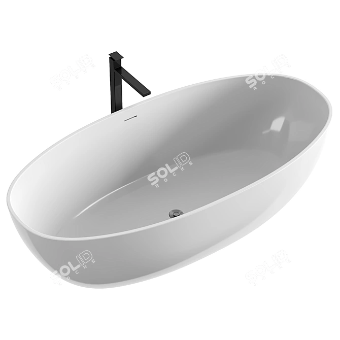 Luxury Bath Time Companion 3D model image 3