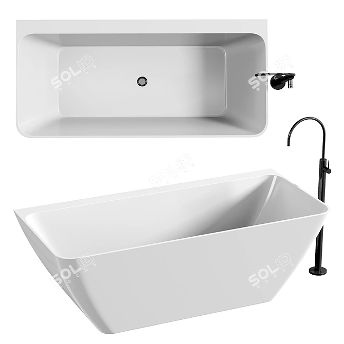 Elevate Your Bath Experience 3D model image 1