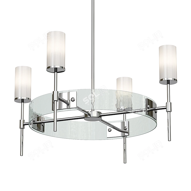 Ginza Pendant Chandelier by ImperiumLoft 3D model image 1