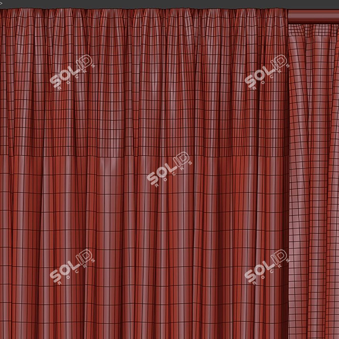 Revised Curtain Design and Topology 3D model image 5