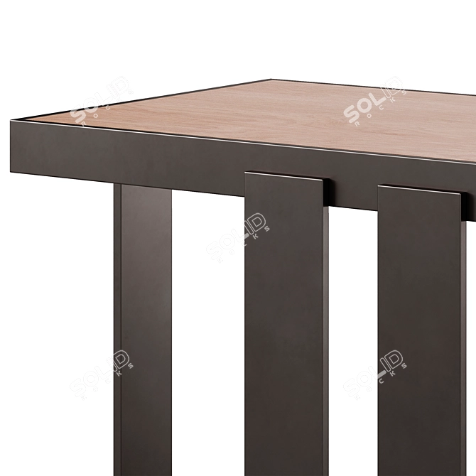 Modern Console Bravo Furniture Piece 3D model image 3