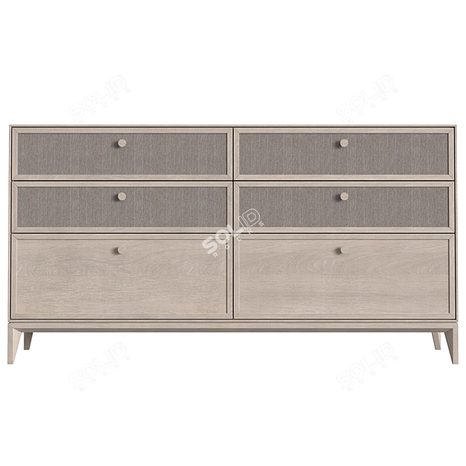 Modern Tie Chest by Dantone Home 3D model image 2