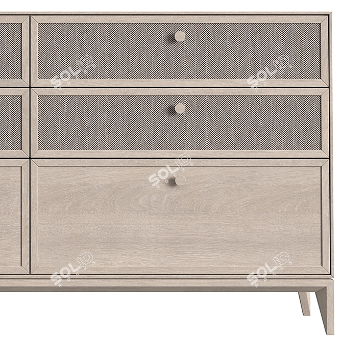 Modern Tie Chest by Dantone Home 3D model image 4