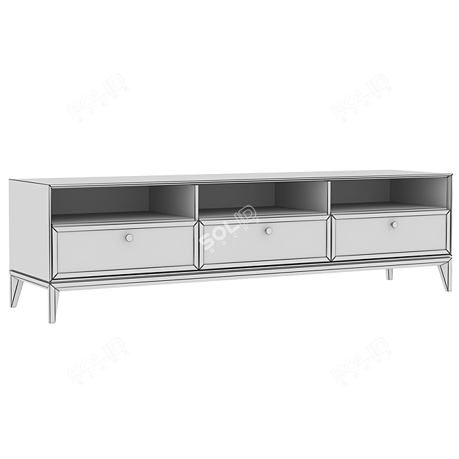 Dantone Home Tie TV Console 3D model image 6