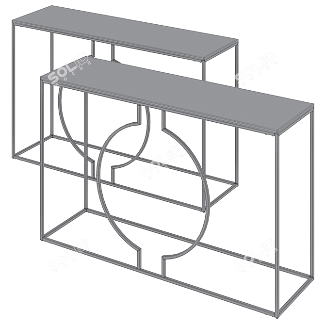  Miami Loft Console, Kare Design 3D model image 6