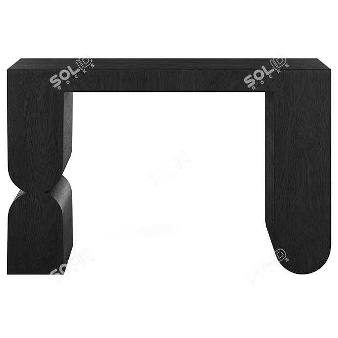 Sleek Console by Kare Design 3D model image 2