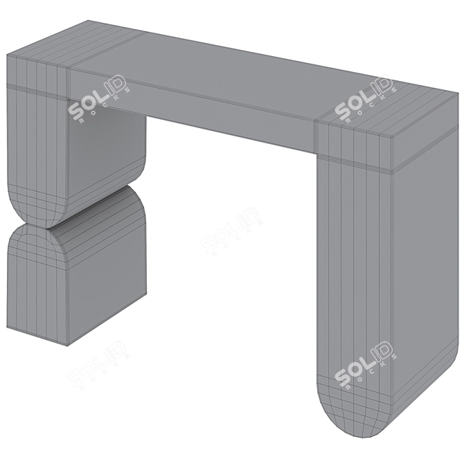 Sleek Console by Kare Design 3D model image 5