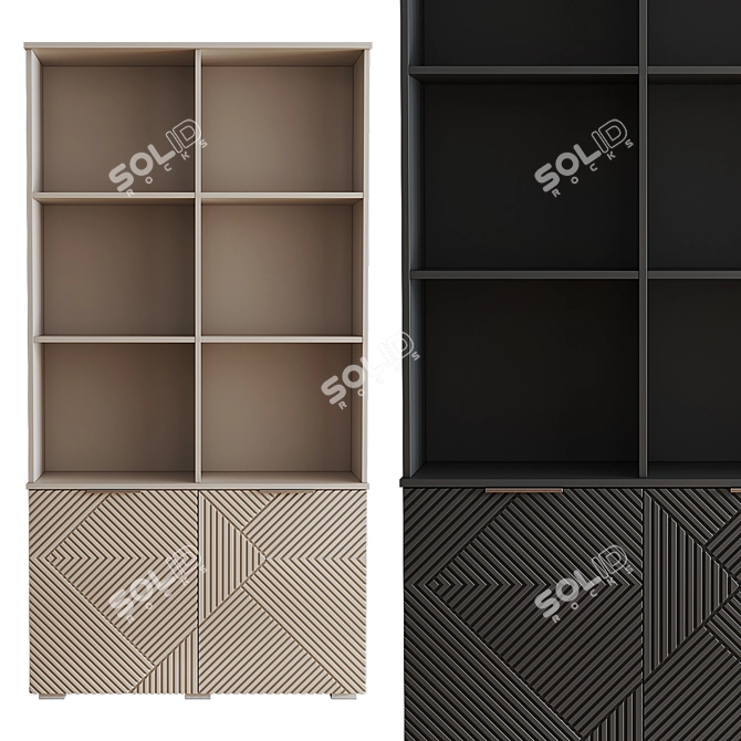 Shelton Shelving Set by Divan.ru 3D model image 4