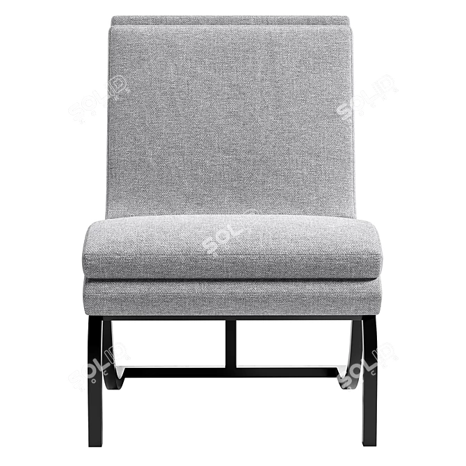 Rodin Chair 3D Model 3D model image 2