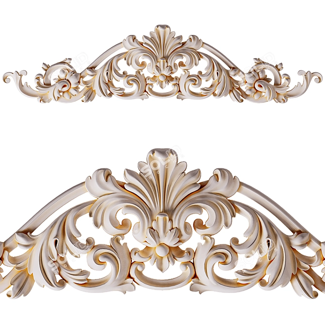 Gypsum Ornamental Molding

(Note: I chose to keep the term "gypsum" in the title as a key descriptor for the material 3D model image 1