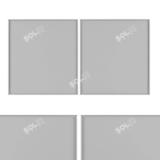 Art Collection with Links 3D model image 5