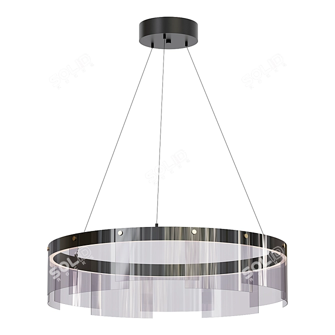 Stratos 30 Crystal Chandelier 3D model image 1