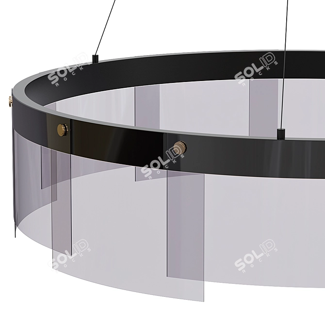 Stratos 30 Crystal Chandelier 3D model image 2