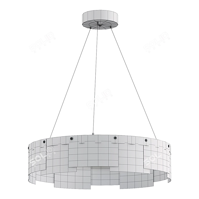 Stratos 30 Crystal Chandelier 3D model image 3