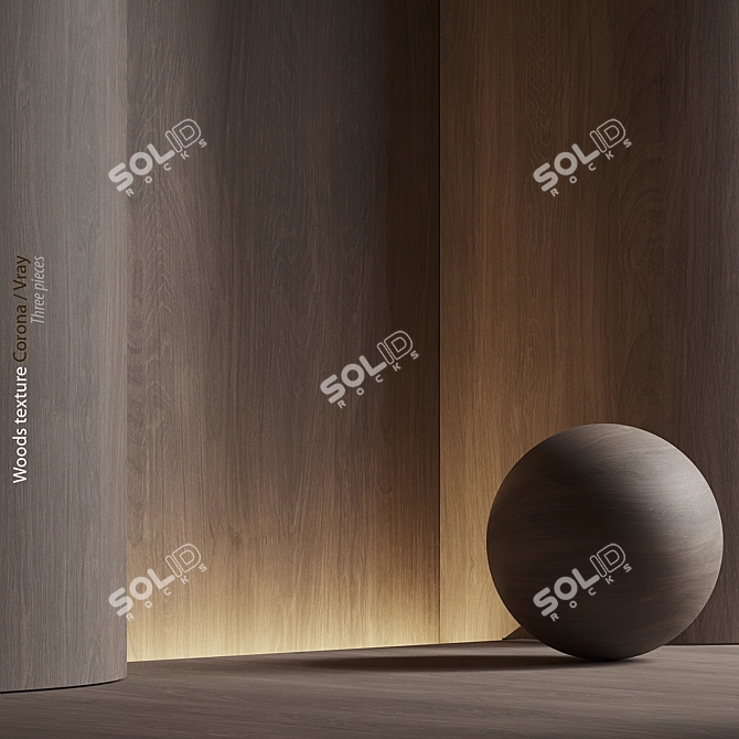 2016 Wood Textures Pack 3D model image 1