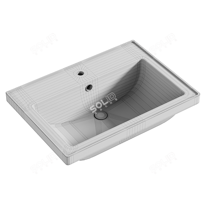 DIWO Sochi 0118 Sink 3D model image 4