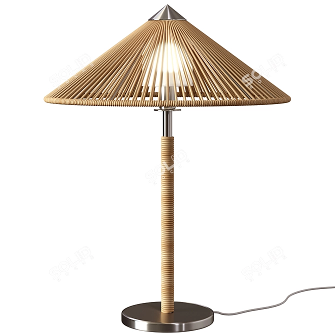 Vintage-Inspired Patrizia Garganti 06 Lamp 3D model image 1