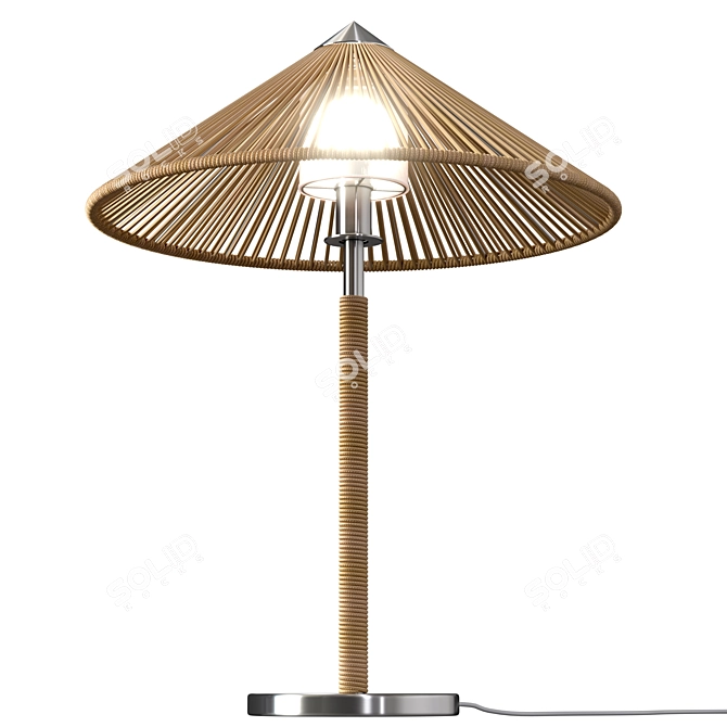 Vintage-Inspired Patrizia Garganti 06 Lamp 3D model image 3