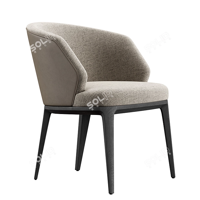 Modern Playground Chair & Table 3D model image 2