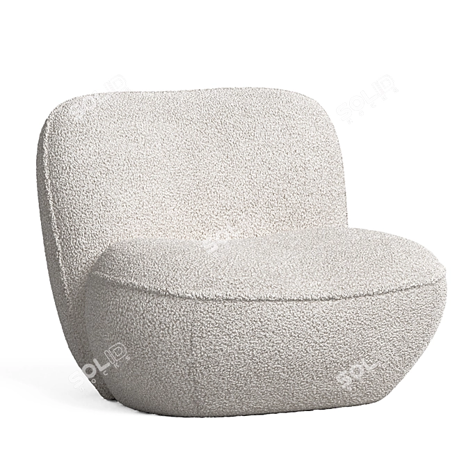 Eco-Friendly Cosi Armchair 3D model image 1