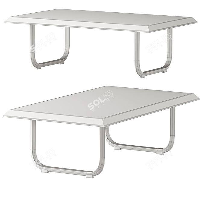 Modern Rako Coffee Table Display 3D model image 2